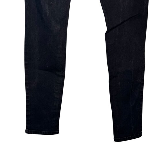 Sofia Black Distressed Skinny High Waisted Jeans Pants Rosa Curvy Ankle Size 4 - Picture 7 of 7